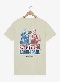 WWE Crown Jewel Rey Mysterio V Logan Paul T-Shirt