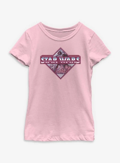 Star Wars Cade Vintage Style Youth Girls T-Shirt