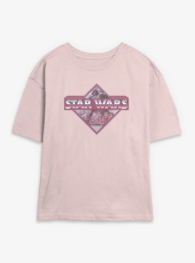 Star Wars Cade Vintage Style Womens Skimmer T-Shirt