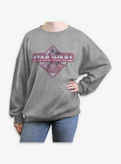 Star Wars Cade Vintage Style Womens Oversized Sweatshirt