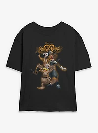 Disney Kingdom Hearts Halloweeners Womens Skimmer T-Shirt