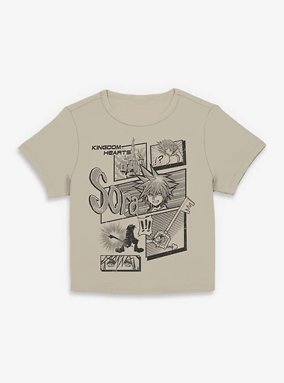 Disney Kingdom Hearts Sora Key Pages Women Baby T-Shirt