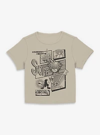 Disney Kingdom Hearts Sora Key Pages Women Baby T-Shirt