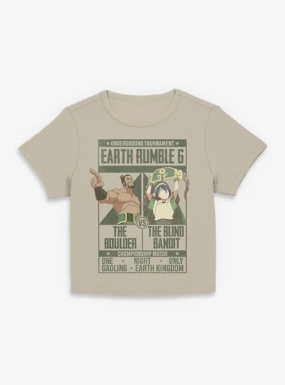 Avatar: The Last Airbender Boulder vs Blind Bandit Women Baby T-Shirt