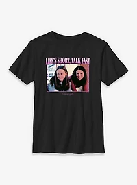 Gilmore Girls Life's Short Talk Fast Youth T-Shirt