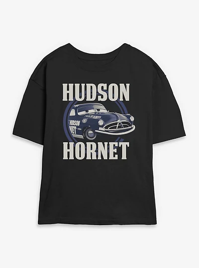 Disney Pixar Cars Hudson Hornet Womens Skimmer T-Shirt