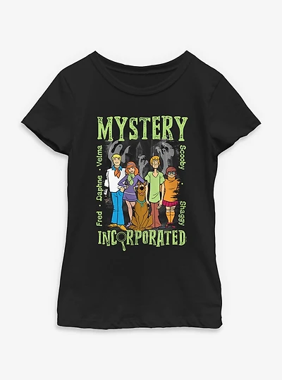 Scooby-Doo Mystery Incorporated Crew Youth Girls T-Shirt