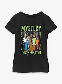 Scooby-Doo Mystery Incorporated Crew Youth Girls T-Shirt