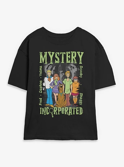 Scooby-Doo Mystery Incorporated Crew Womens Skimmer T-Shirt