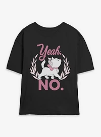Disney The Aristocats Marie Yeah No Womens Skimmer T-Shirt