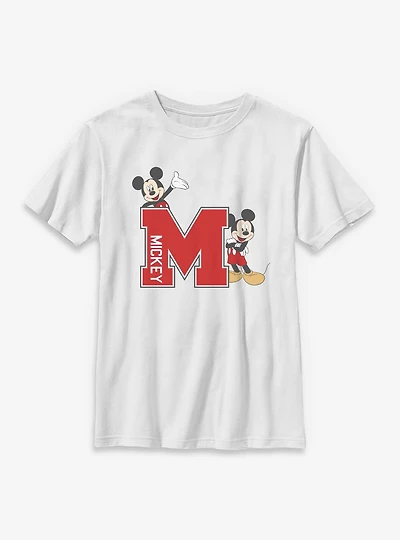 Disney Mickey Mouse Varsity Style Youth T-Shirt