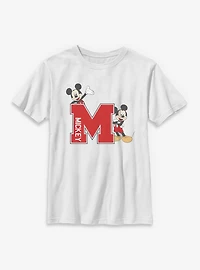Disney Mickey Mouse Varsity Style Youth T-Shirt