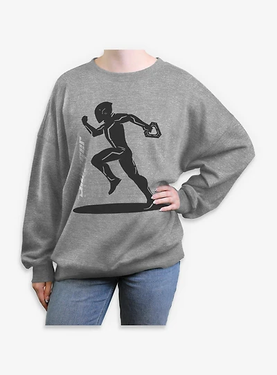 Tron: Ares Dillinger Systems Run Womens Oversized Sweatshirt