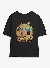 Disney The Emperor's New Groove Yzma and Kronk Wrong Lever Womens Skimmer T-Shirt