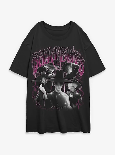 KPop Demon Hunters Saja Boys Group Womens Oversized T-Shirt