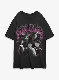 KPop Demon Hunters Saja Boys Group Womens Oversized T-Shirt