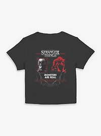 Stranger Things Vecna & Demogorgon Monsters Are Real Women Baby T-Shirt