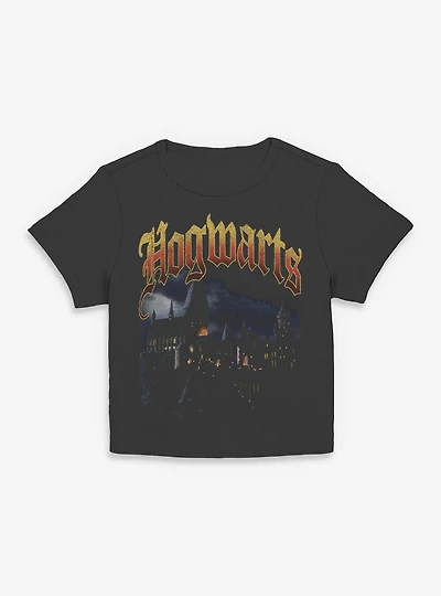Harry Potter Hogwarts Castle At Night Women Baby T-Shirt