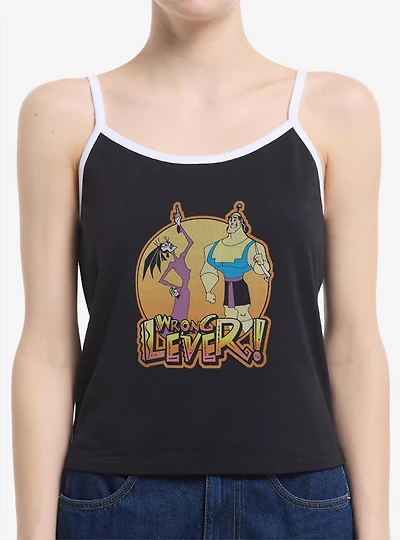 Disney The Emperor's New Groove Yzma and Kronk Wrong Lever Womens Cami