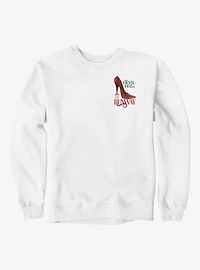 The Devil Wears Prada Small Runway High Heel Sweatshirt