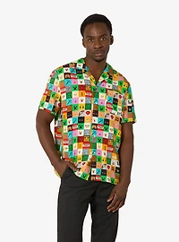 Minecraft Pixel Perfect Button-Up Shirt