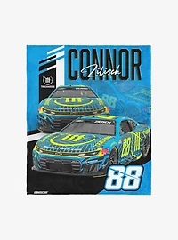 NASCAR Connor Zilisch Raising Bar Silk Touch Throw Blanket