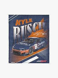 NASCAR Kyle Busch Cheddars Comet Car Silk Touch Throw Blanket
