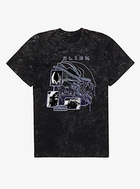 Alien LV-426 Life Cycles Adheron Colony Mineral Wash T-Shirt