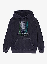 Alien 4-26 Day Mineral Wash Hoodie