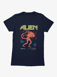 Alien Xenomorph The Ultimate Threat Womens T-Shirt