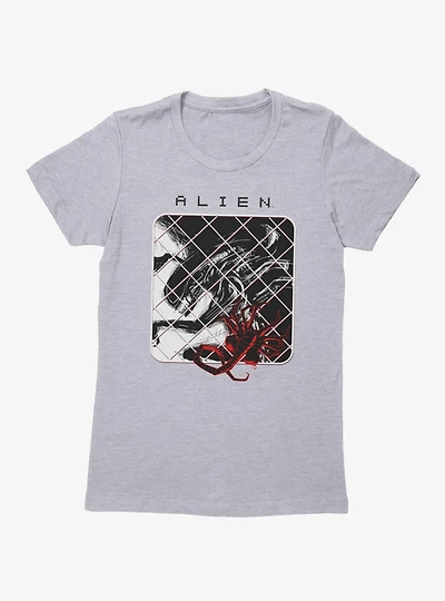 Alien Xenomorph Pop Face Hugger Womens T-Shirt