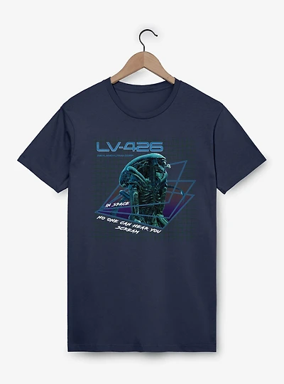Alien LV-426 Space No One Can Hear You Scream T-Shirt