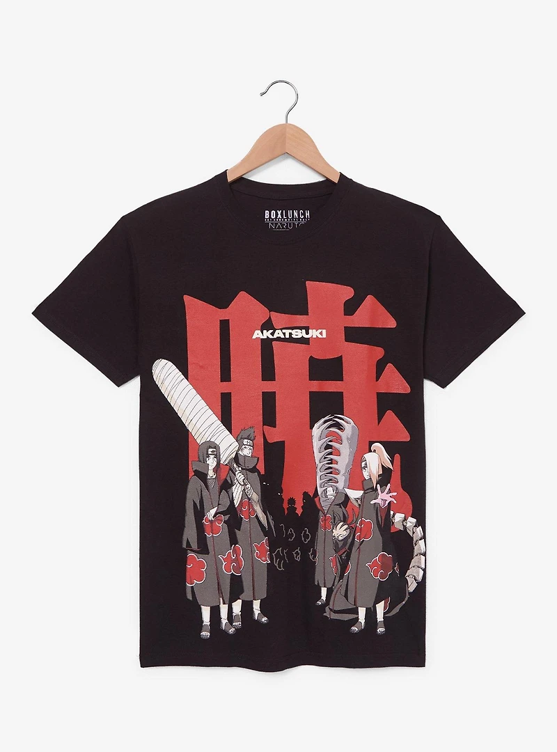 Naruto Shippuden Akatsuki Characters T-Shirt - BoxLunch Exclusive