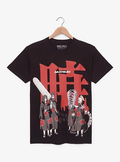 Naruto Shippuden Akatsuki Characters T-Shirt - BoxLunch Exclusive