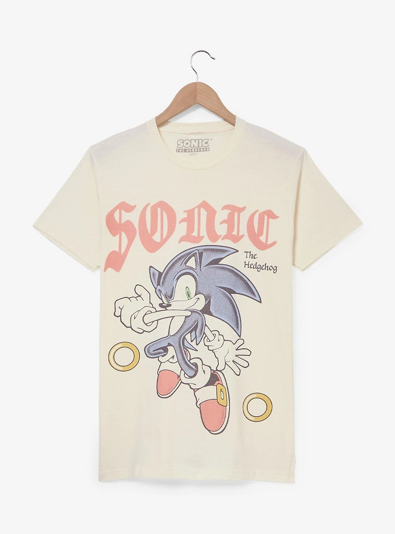 Sonic the Hedgehog Faded Portrait T-Shirt - BoxLunch Exclusive