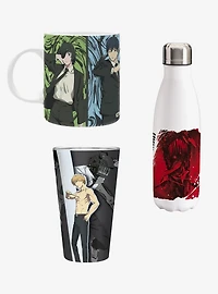 Chainsaw Man Glass Mug & Water Bottle Bundle