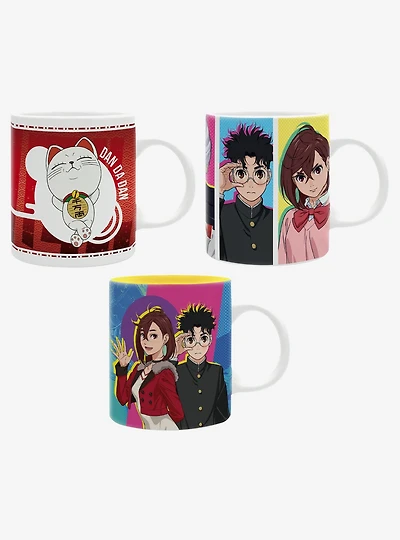 Dan Da Dan 3-Piece Mug Bundle
