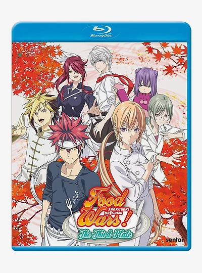 Food Wars: The Third Plate Complete Collection Blu-Ray