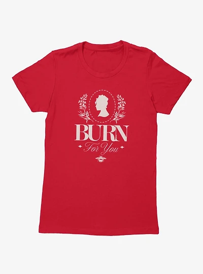 Bridgerton Burn For You Silhouette Womens T-Shirt