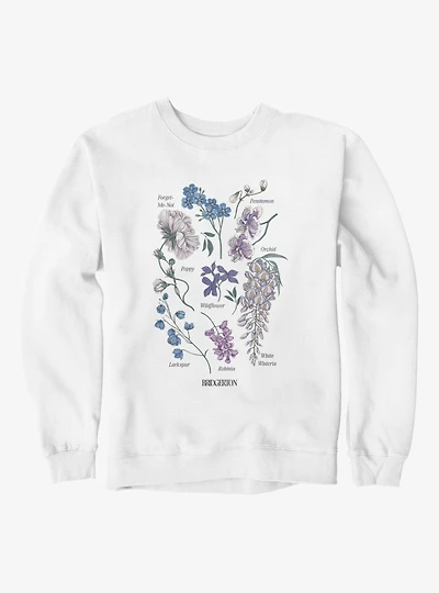 Bridgerton Floral Bouquet Names Sweatshirt