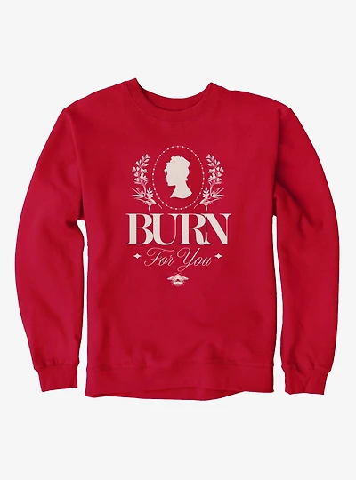 Bridgerton Burn For You Silhouette Sweatshirt
