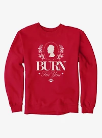 Bridgerton Burn For You Silhouette Sweatshirt