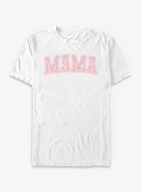 Disney Princesses Mama Icons Pattern Collegiate T-Shirt
