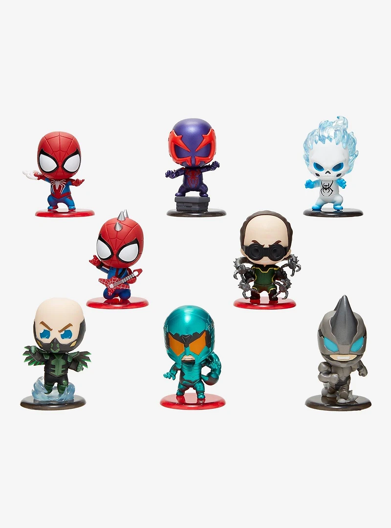 Yume Marvel Spider-Man Cosbi Collection Blind Box Bobblehead Figure