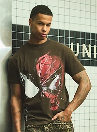 Marvel Spider-Man Split Mask T-Shirt - BoxLunch Exclusive