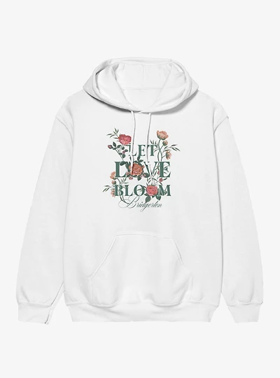 Bridgerton Let Love Bloom Floral Hoodie