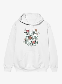 Bridgerton Let Love Bloom Floral Hoodie