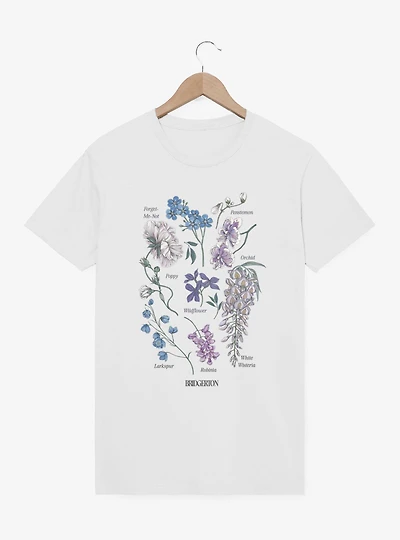 Bridgerton Floral Bouquet Names T-Shirt