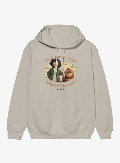 Disney Pixar Hoppers Mabel King George Pawsome Friends Hoodie