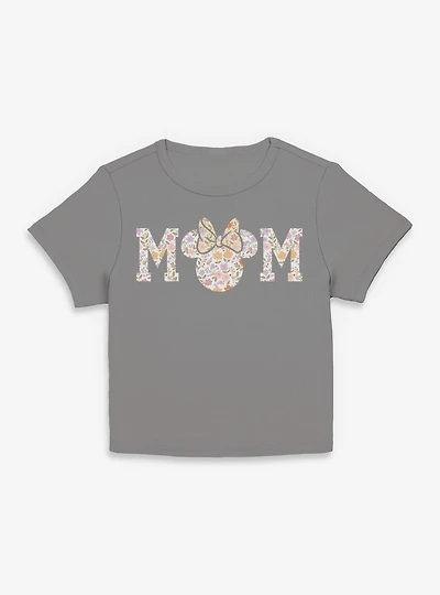 Disney Minnie Mouse Floral Fill Mom Women Baby T-Shirt